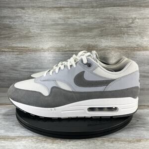 Nike Men's Air Max 1 "Photon Dust Smoke Grey Wolf Grey White" Sneakers Size 12